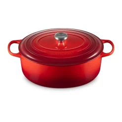Bräter mit Deckel 35 cm Signature Kirschrot<Le Creuset Best