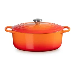 Le Creuset Bräter|Weihnachten|Bräter mit Deckel 31 cm Signature Ofenrot