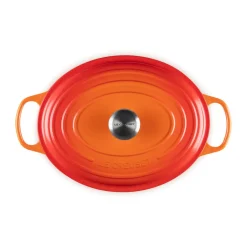 Le Creuset Bräter|Weihnachten|Bräter mit Deckel 31 cm Signature Ofenrot