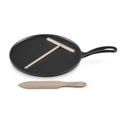Le Creuset Kochwelt Entdecken|Pfannen|Crêpespfanne 27 cm Classic Collection schwarz
