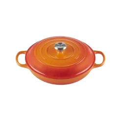 Gourmet-Profitopf mit Deckel 30 cm Signature Ofenrot<Le Creuset Hot