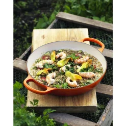 Gourmet-Profitopf mit Deckel 30 cm Signature Ofenrot<Le Creuset Hot