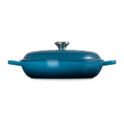 Gourmet-Profitopf mit Deckel 30 cm Signature Deep Teal<Le Creuset Online
