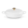 Gourmet-Profitopf mit Deckel 30 cm Signature White<Le Creuset New