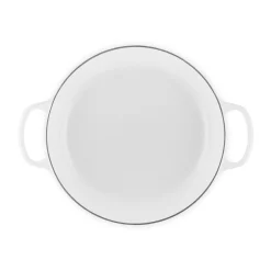 Gourmet-Profitopf mit Deckel 30 cm Signature White<Le Creuset New