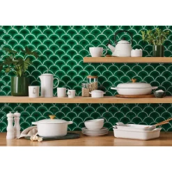 Gourmet-Profitopf mit Deckel 30 cm Signature White<Le Creuset New