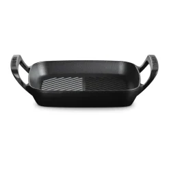Le Creuset Pfannen|Kochwelt Entdecken|Grillpfanne 35x27 cm BBQ Outdoor Schwarz