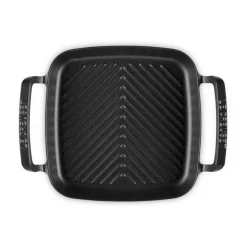 Le Creuset Pfannen|Kochwelt Entdecken|Grillpfanne 35x27 cm BBQ Outdoor Schwarz