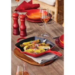 Grillpfanne 26x26 cm Signature Kirschrot<Le Creuset