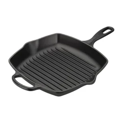 Grillpfanne 26x26 cm Signature Schwarz<Le Creuset Sale