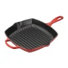 Le Creuset Grillen|Weihnachten|Grillpfanne 26x26 cm Signature Kirschrot