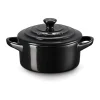 Le Creuset Vatertag|Weihnachten|Mini Cocotte 10 cm schwarz