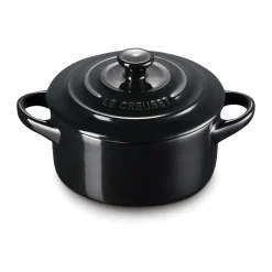 Le Creuset Vatertag|Weihnachten|Mini Cocotte 10 cm schwarz