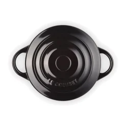 Le Creuset Vatertag|Weihnachten|Mini Cocotte 10 cm schwarz