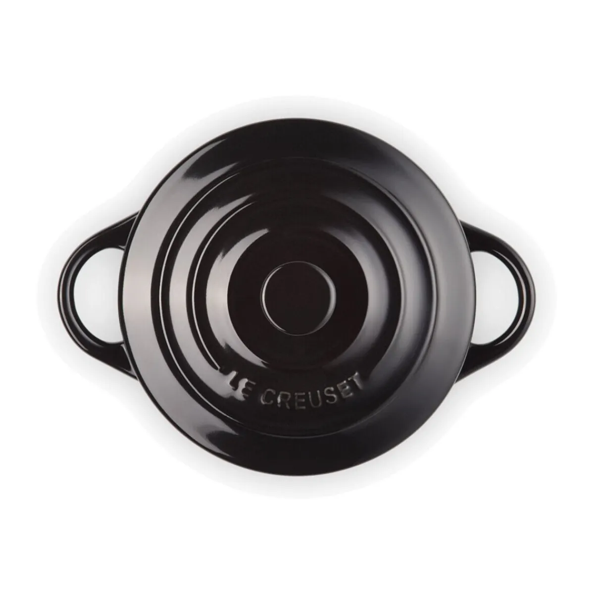 Le Creuset Vatertag|Weihnachten|Mini Cocotte 10 cm schwarz
