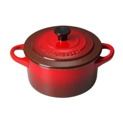 Le Creuset Kochwelt Entdecken|Töpfe|Mini Cocotte 10,5cm kirschrot