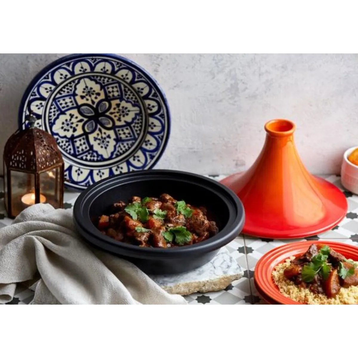 Le Creuset Kochwelt Entdecken|Tagine 31 cm Classic ofenrot