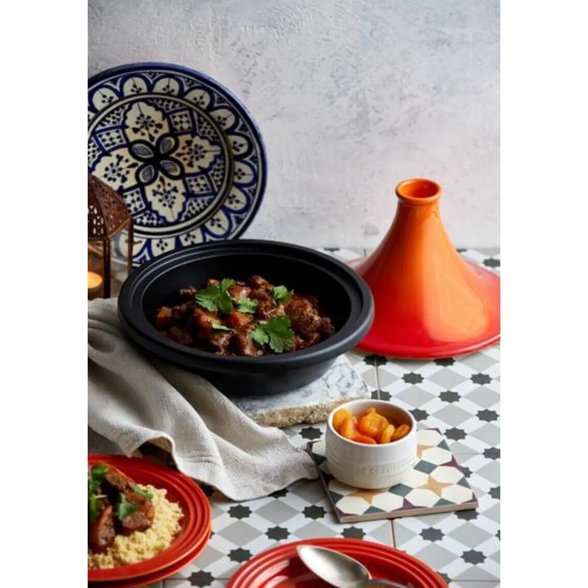 Le Creuset Kochwelt Entdecken|Tagine 31 cm Classic ofenrot