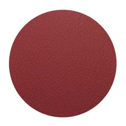 LINDDNA Untersetzer|Glasuntersetzer 10 cm Circle Bull red