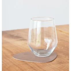 Glasuntersetzer 11x13 cm Curve Nupo brown<LINDDNA Sale