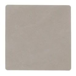 LINDDNA Untersetzer|Kuschelige Winterzeit|Glasuntersetzer 10x10 cm Square Nupo hellgrau