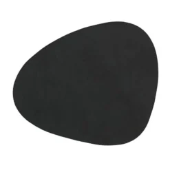 Glasuntersetzer 11x13 cm Curve Nupo black<LINDDNA Outlet