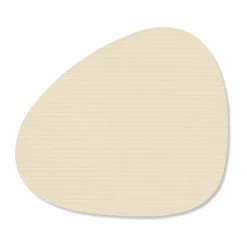 LINDDNA Untersetzer|Glasuntersetzer 11x13 cm Curve Corduroy vanilla