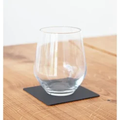 LINDDNA Untersetzer|Glasuntersetzer 10x10 cm Square Nupo anthracite