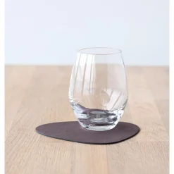 LINDDNA Untersetzer|Glasuntersetzer 11x13 cm Curve Nupo purple