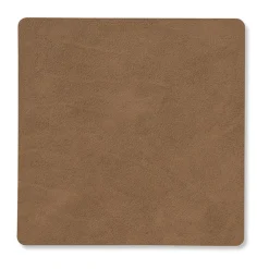 LINDDNA Untersetzer|Glasuntersetzer 10x10 cm Square Nupo brown