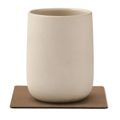 LINDDNA Untersetzer|Glasuntersetzer 10x10 cm Square Nupo brown