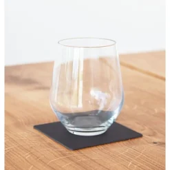 Glasuntersetzer 10x10 cm Square Nupo black<LINDDNA Outlet