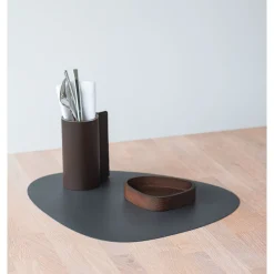 LINDDNA Tischwäsche|Tischset L 37x44 cm Curve Serene anthracite