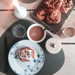 Tischset L 37x44 cm Curve Nupo anthracite<LINDDNA Discount