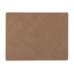 LINDDNA Tischwäsche|Tischset L 35x45 cm Square Nupo brown