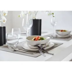 LINDDNA Sommertafel|Weihnachten|Tischset L 35x45 cm Square Nupo light grey
