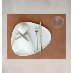 Tischset L 35x45 cm Square Nupo nature<LINDDNA Discount