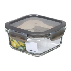 Lock & Lock Meal Prep|Frischhaltedose 0,5 l Oven Glass grau