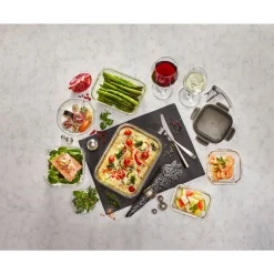 Frischhaltedose 1,0 l Oven Glass grau<Lock & Lock Online