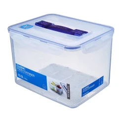Lock & Lock Essentials|Frischhaltedose 10,0 l Classic mit Griff blau