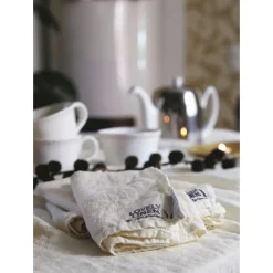 Lovely Linen Tischwäsche|Servietten 45x45 cm Lovely Off-White