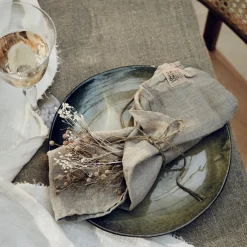 Lovely Linen Tischwäsche|Pilzküche|Servietten 45x45 cm Lovely Natural Beige