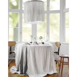 Lovely Linen Tischwäsche|Bestseller|Tischdecke 145x300 cm Lovely Light Grey
