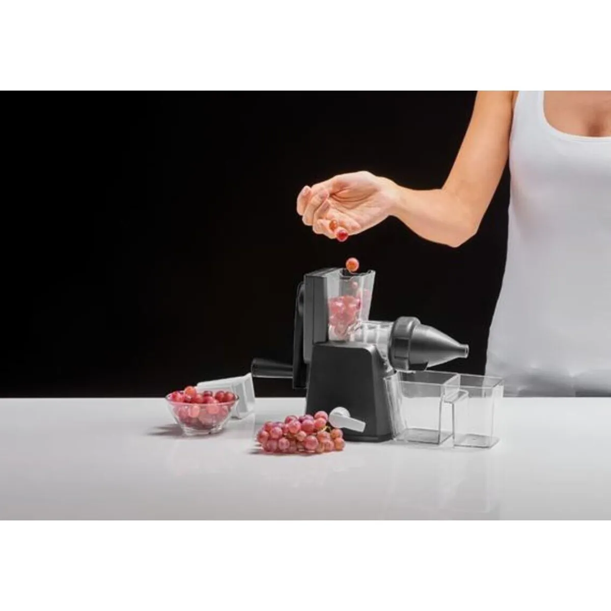 Lurch Messer & Co. Entdecken|Drehwolf Base & Soul 13,5 cm grau