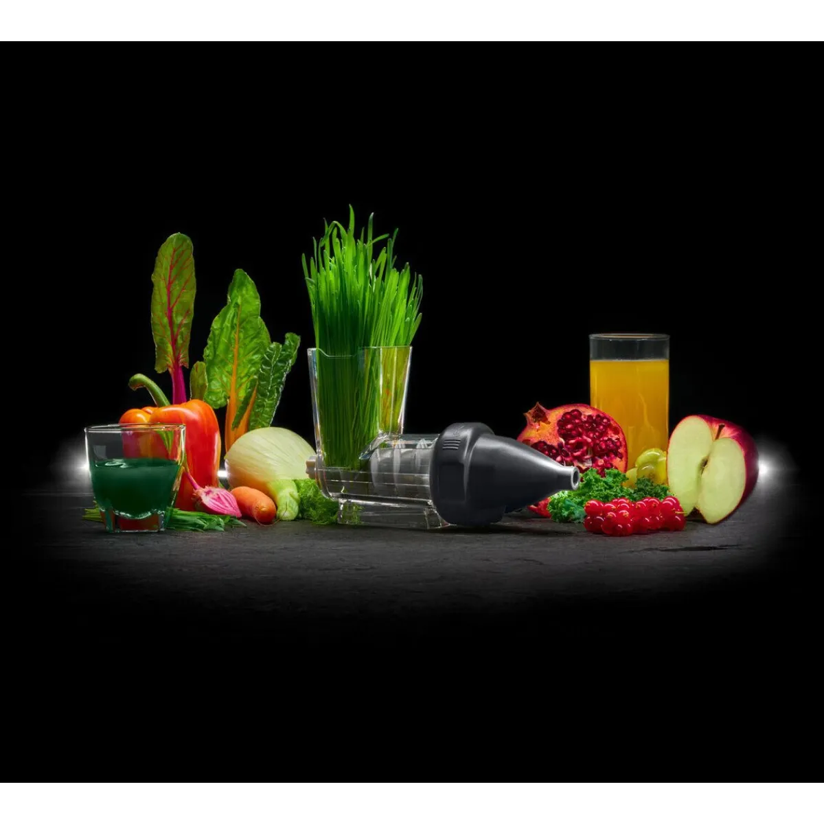 Lurch Kochwelt Entdecken|Entsafter Funktionsteil Base & Soul iron grey / weiß