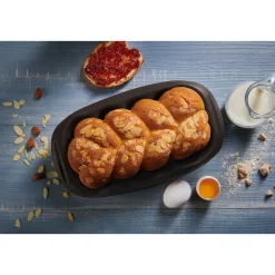 Hefezopf-Form 29x15x7 cm FlexiForm braun<Lurch New