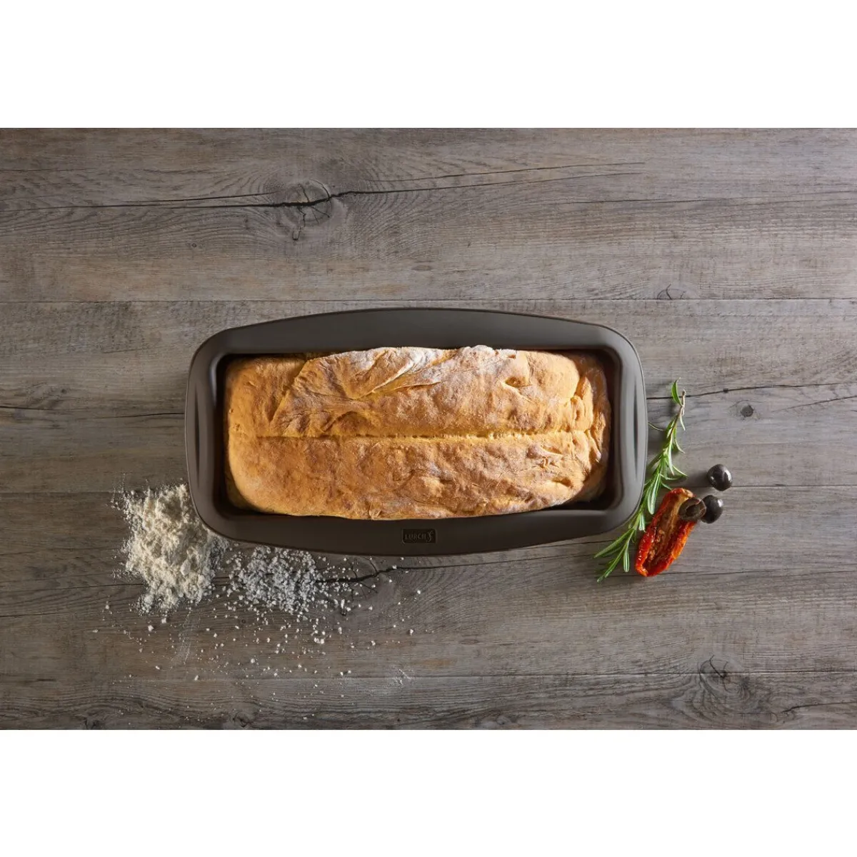 Lurch Kochwelt Entdecken|Backformen|Kastenform 30 cm Flexi-Form braun