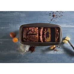 Lurch Kochwelt Entdecken|Backformen|Kastenform 30 cm Flexi-Form braun