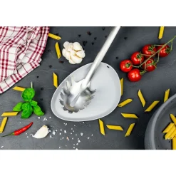 Kochlöffelablage 2er Set Silikon light / iron-grey<Lurch Sale