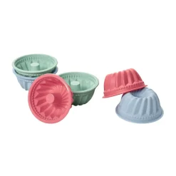 Lurch Weihnachtsbäckerei|Weihnachtsbäckerei|Minigugelhupf Pastel Mix Flexi Form 6er Set